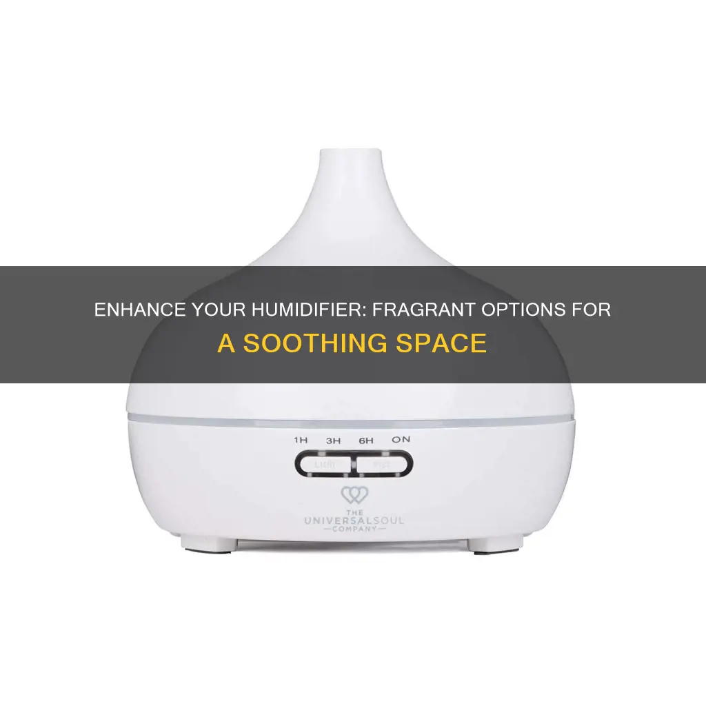 what can be out in humidifier for better fragrance