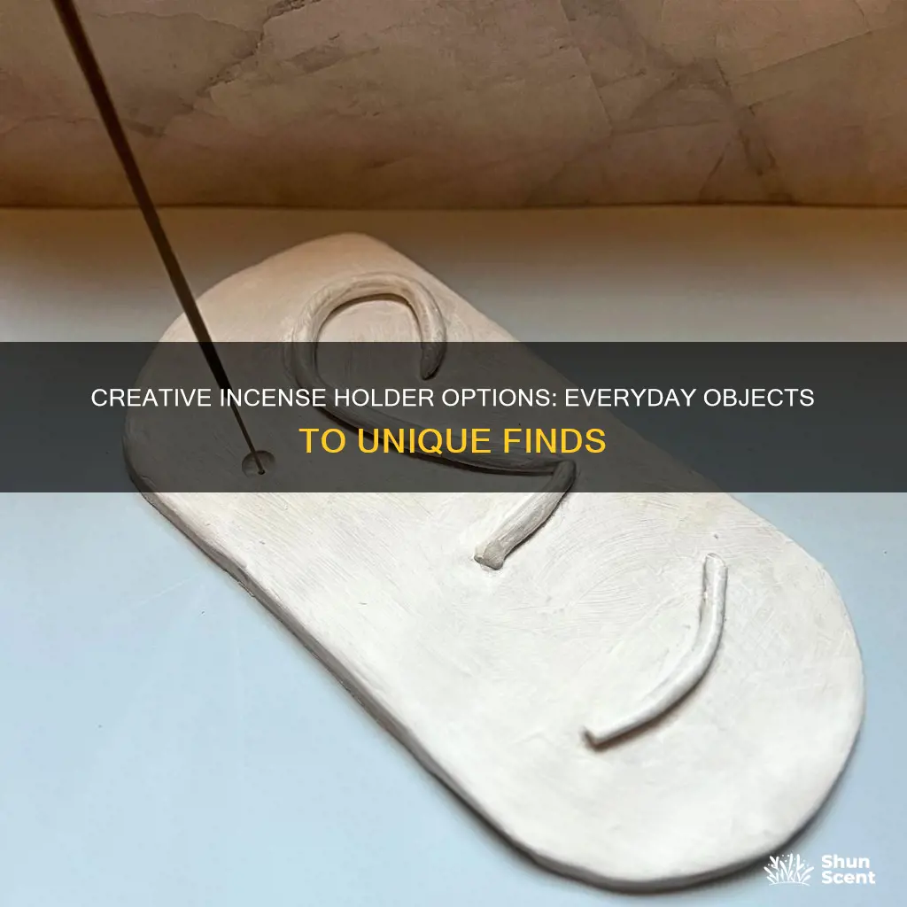 what can be used as an incense holder