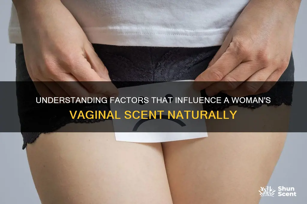 what can change a womans vaginal scent