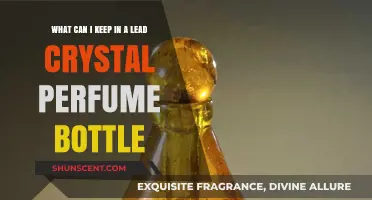 Creative Scents: Lead Crystal Perfume Bottle Ideas