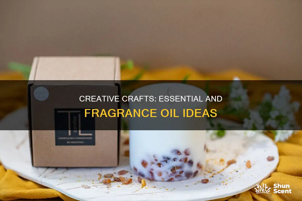 what can i make with essential and fragrance oil