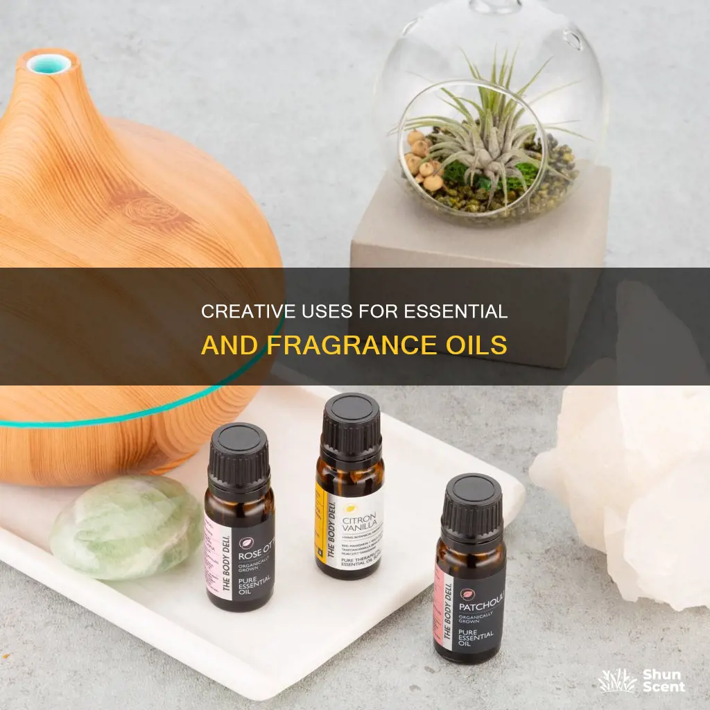 what can i make with essential and fragrance oil
