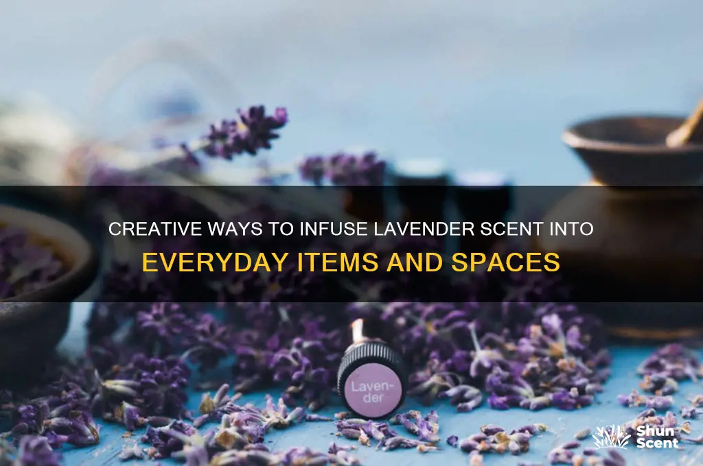 what can i put lavender scent in