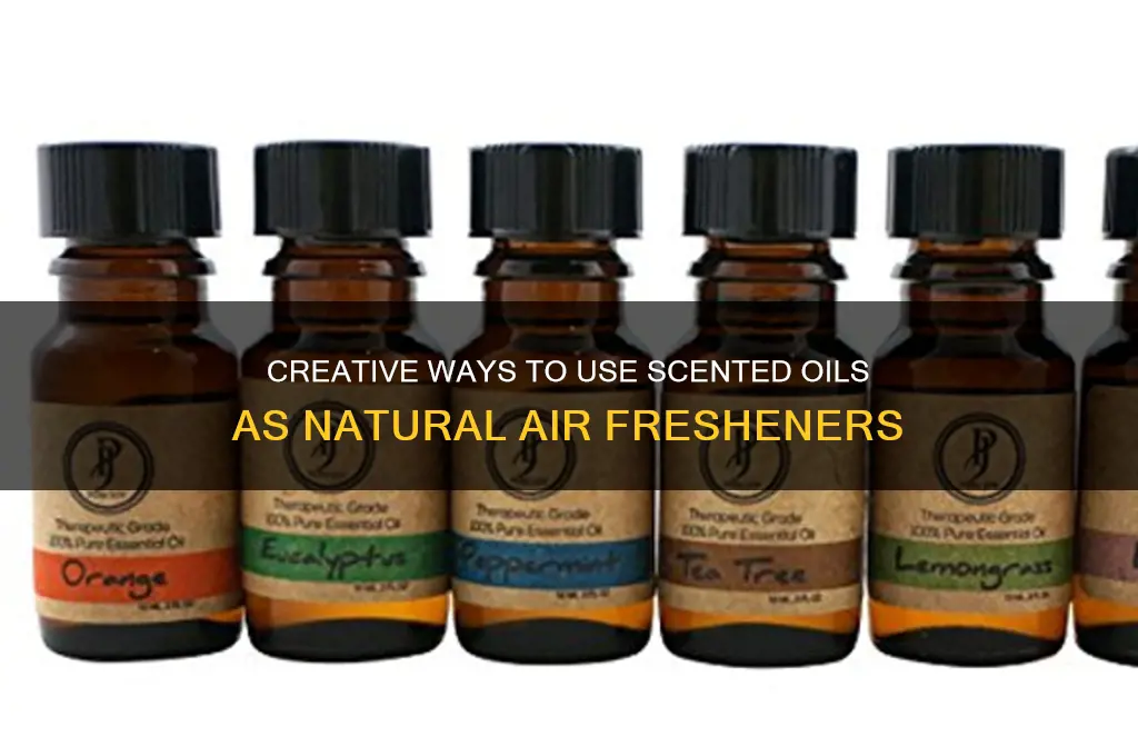 what can i put scented oils on for air freshener