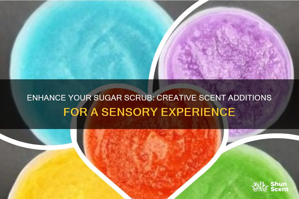 what can you add to sugar scrub scent