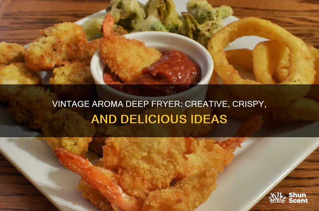 what can you make in a vintage aroma deep fryer