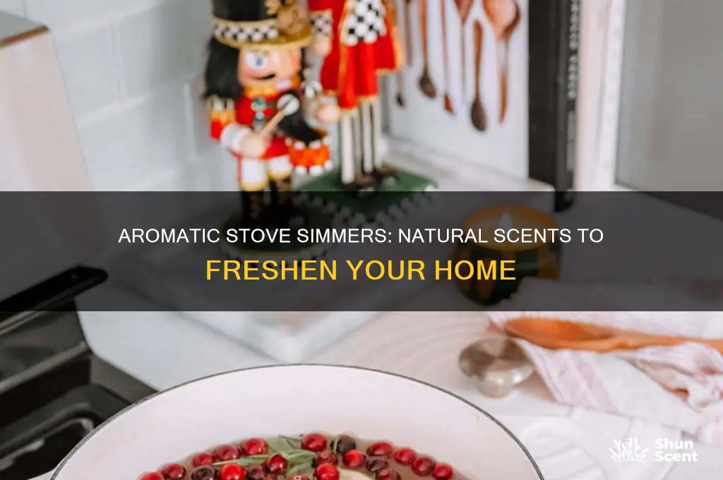 what can you put on the stove for scent