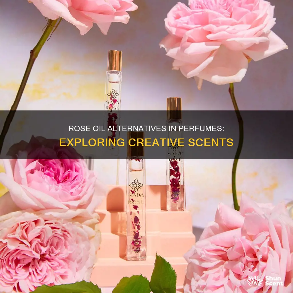 what can you substitute for rose oil in perfume