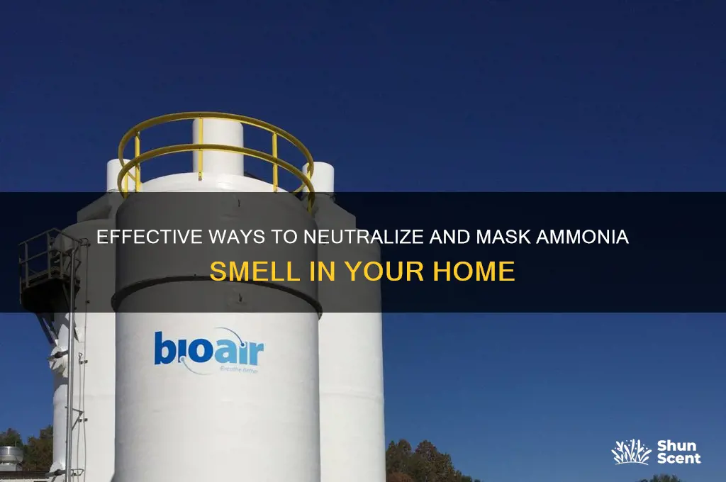 what can you use to hide ammonia scent