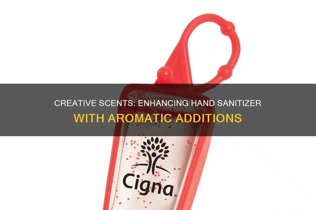 what can you use to scent hand sanitizer