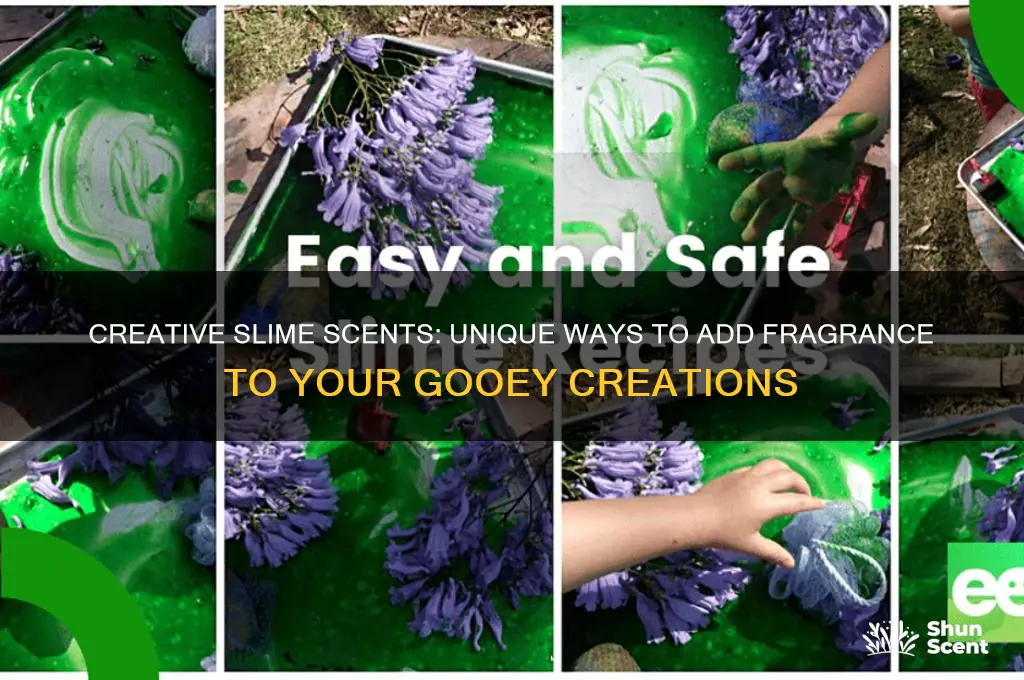 what can you use to scent slime