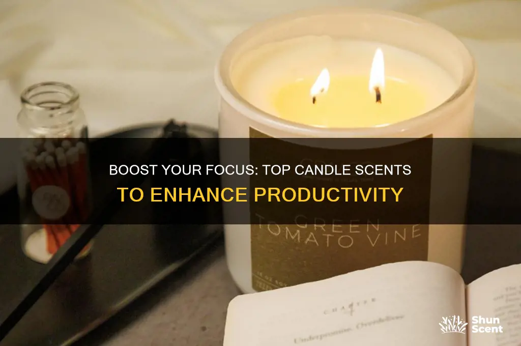 what candle scent enhances productivity