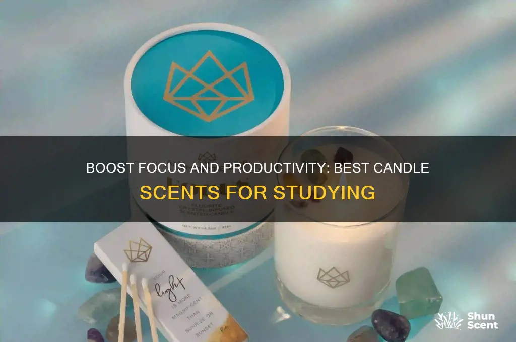 what candle scent is good for studying