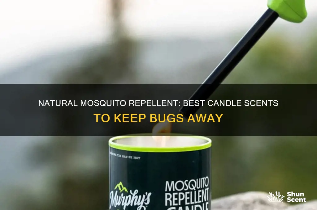 what candle scents keep mosquitoes away