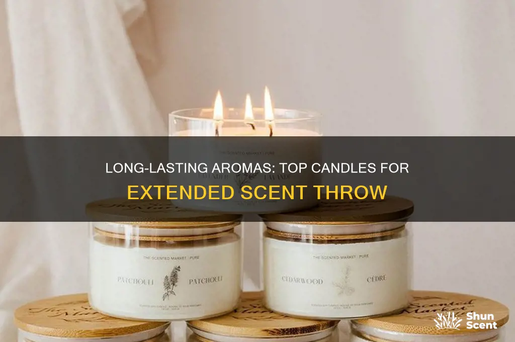 what candles give long scent