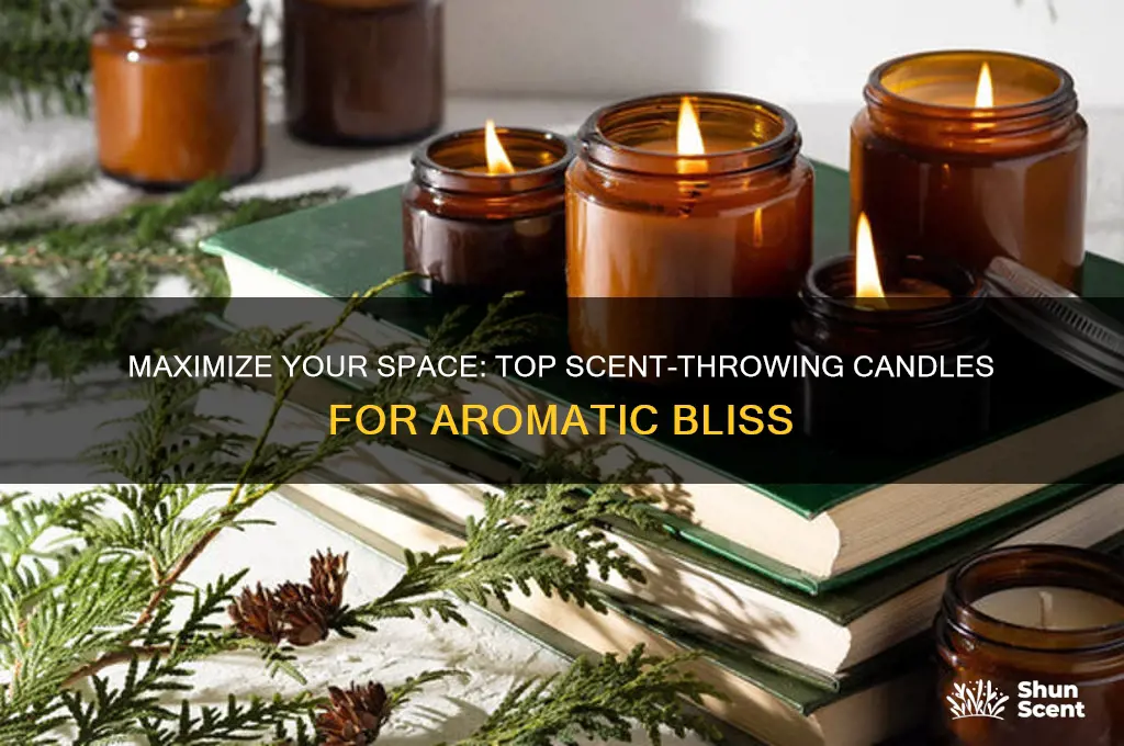 what candles give off the most scent