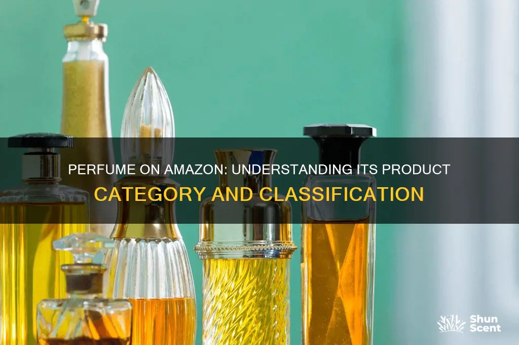 what category does perfume fall under amazon