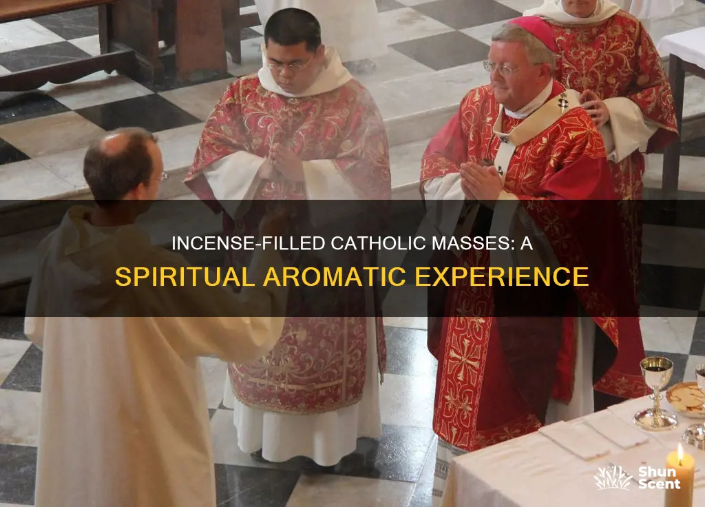 what catholic masses have incense