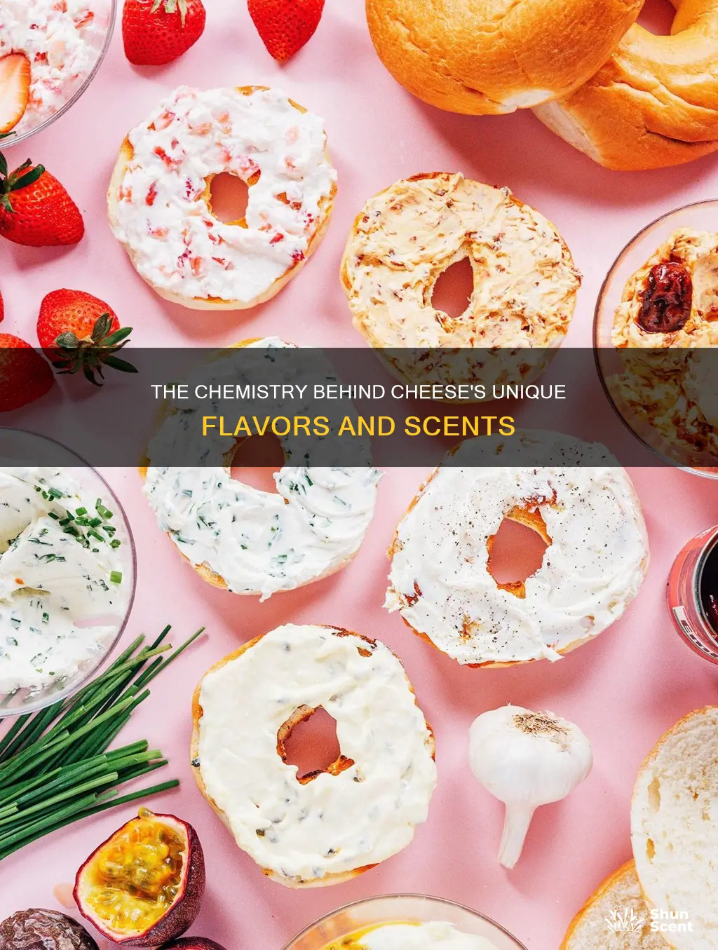 what causes cheeses to develop their distinct flavors and aromas