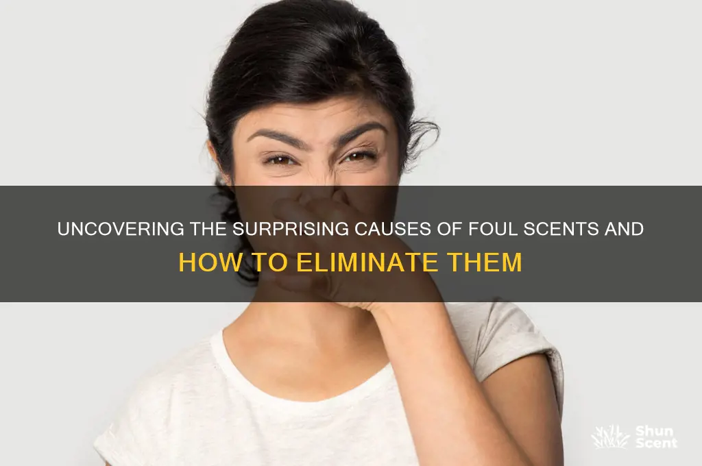 what causes foul scent
