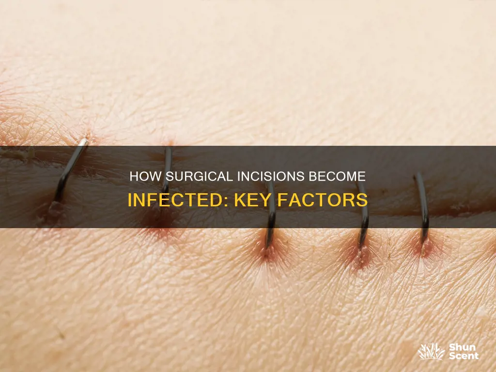what causes infectionsin a surgical incension