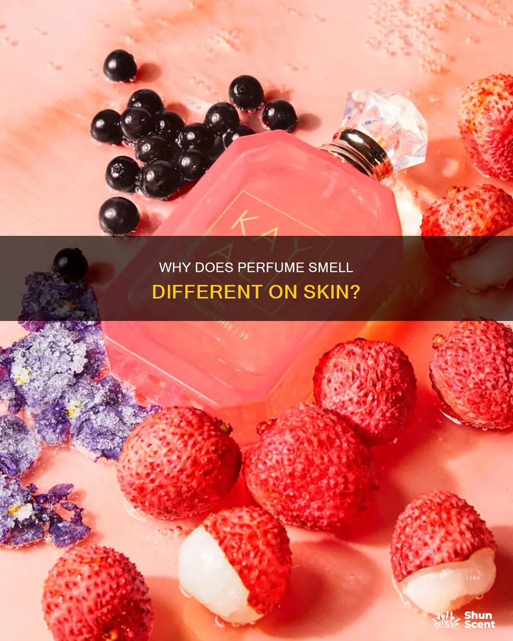 what causes perfume to change its smell when on