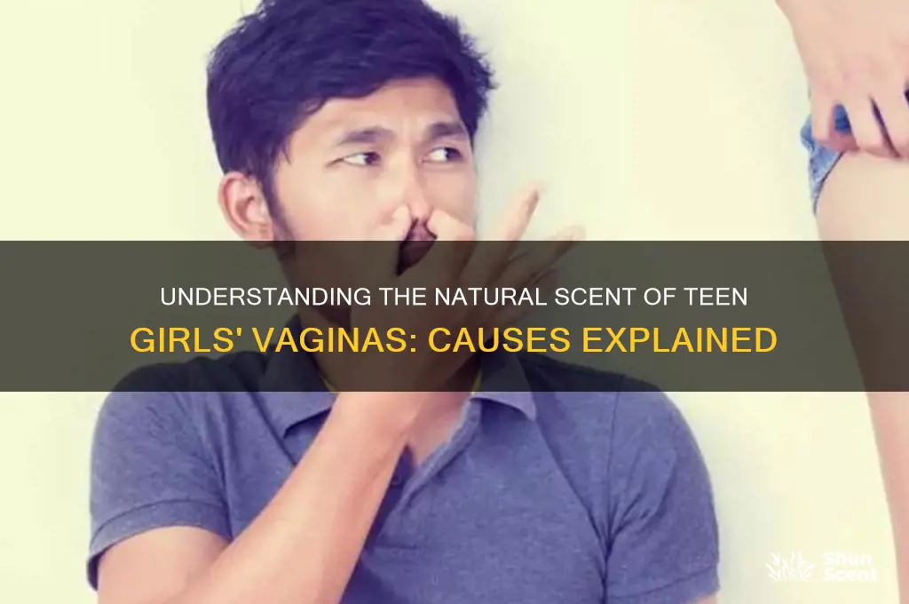 what causes the scent of teen girls vaginas