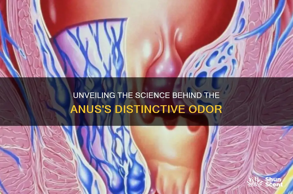 what causes the unique scent of the anus