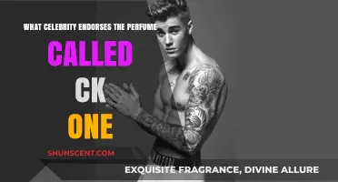 Which Famous Star Backs CK One Fragrance?
