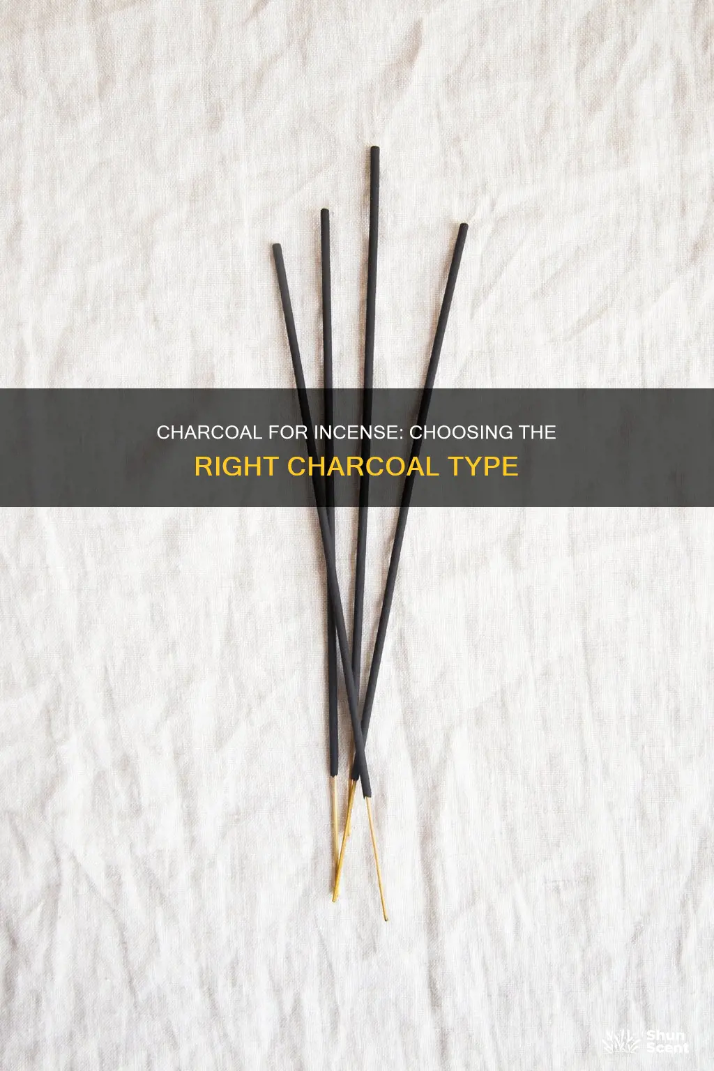 what charcoal to ise for making incense