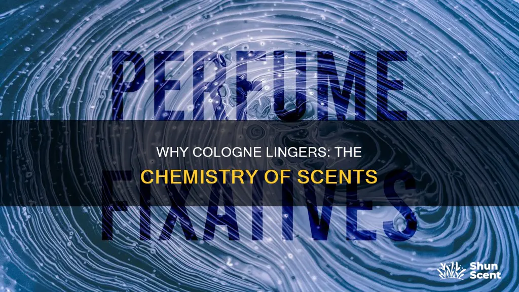 what chemical makes cologne hard to wash off