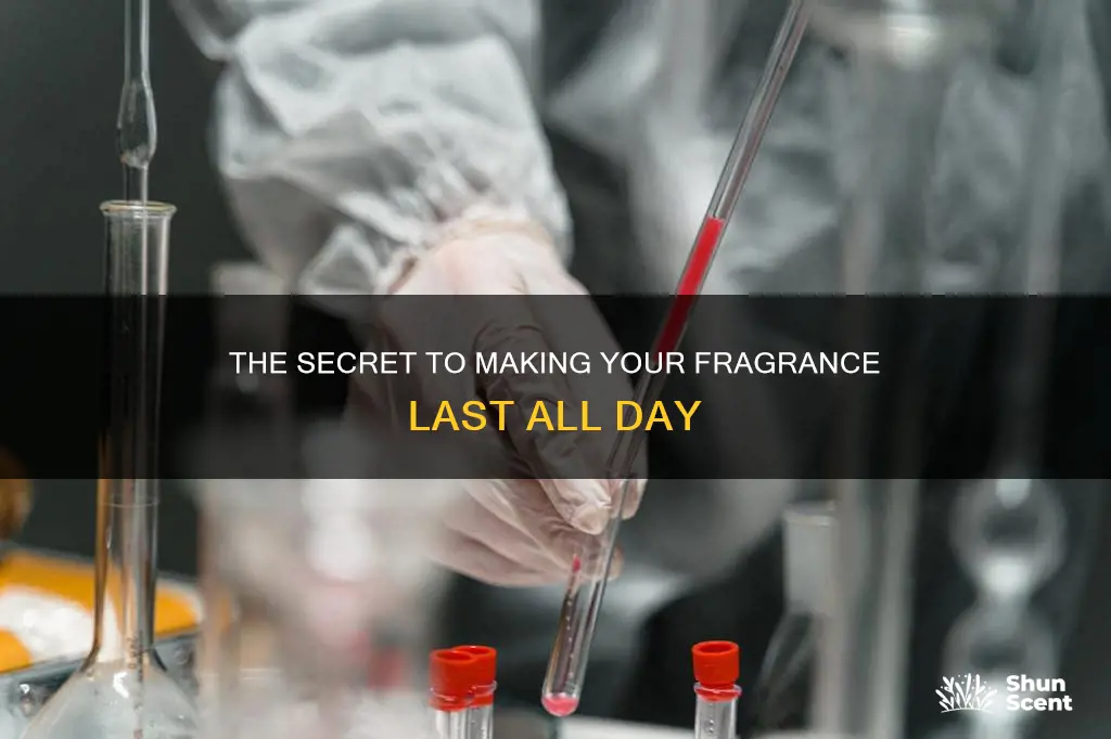 what chemical makes perfume last longer
