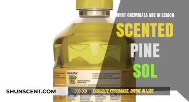 Unveiling the Chemical Composition of Lemon Scented Pine-Sol