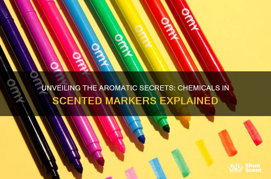 what chemicals are in scented markers