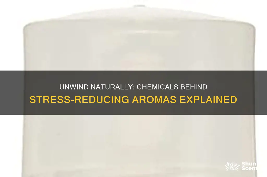what chemicals create stress reducing scents