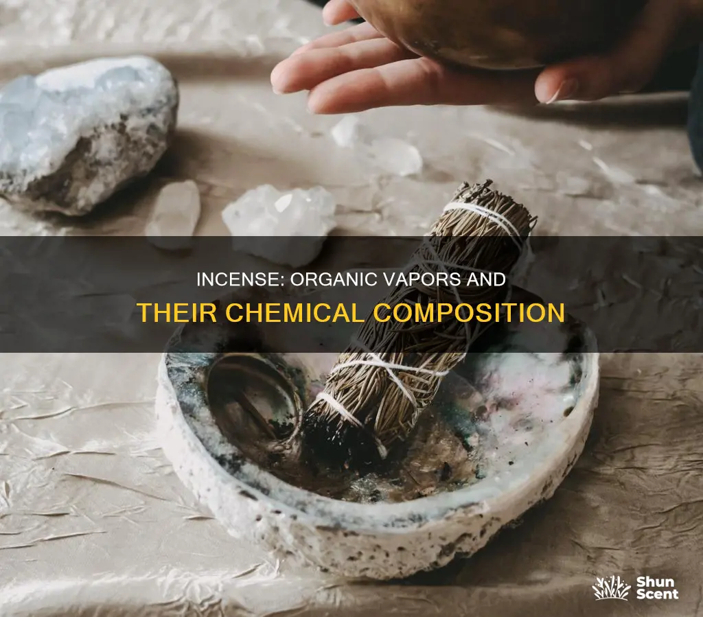 what chemicals organic vapors are in incense