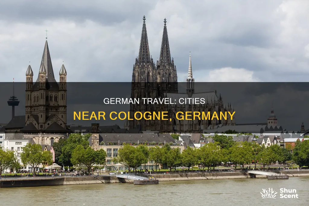 what cities are close to cologne germany