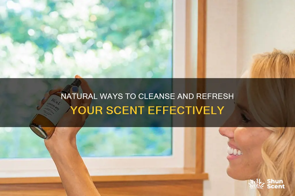 what cleanses scent