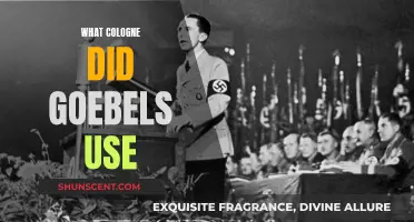 Goebbels' Scent: Cologne Choice of a Nazi Propagandist