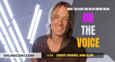 The Voice's Keith Urban: His Signature Scent