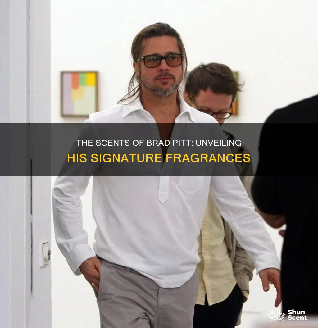 what cologne dies brad pitt wear