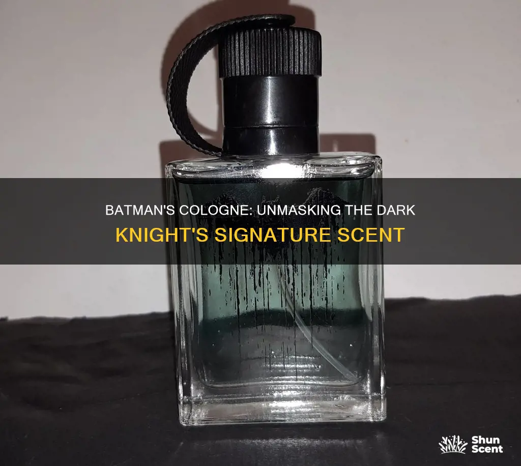 what cologne does batman wear