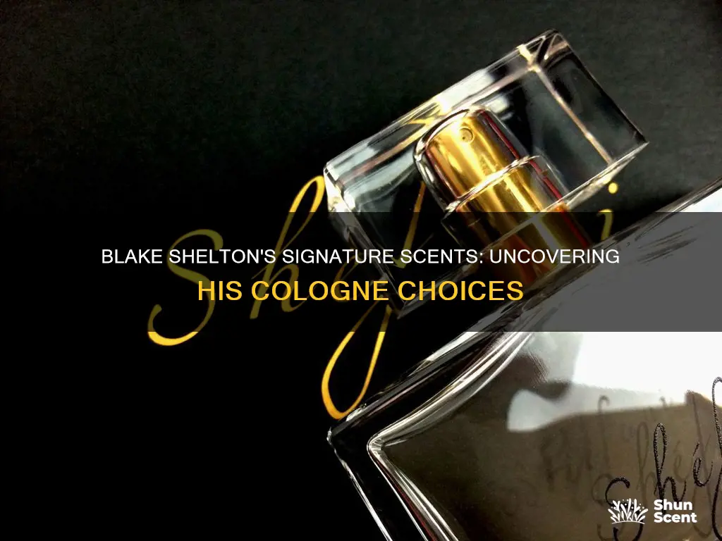 what cologne does blake shelton use