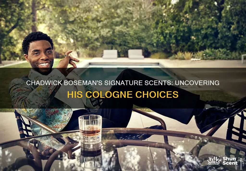 what cologne does chadwick boseman wear