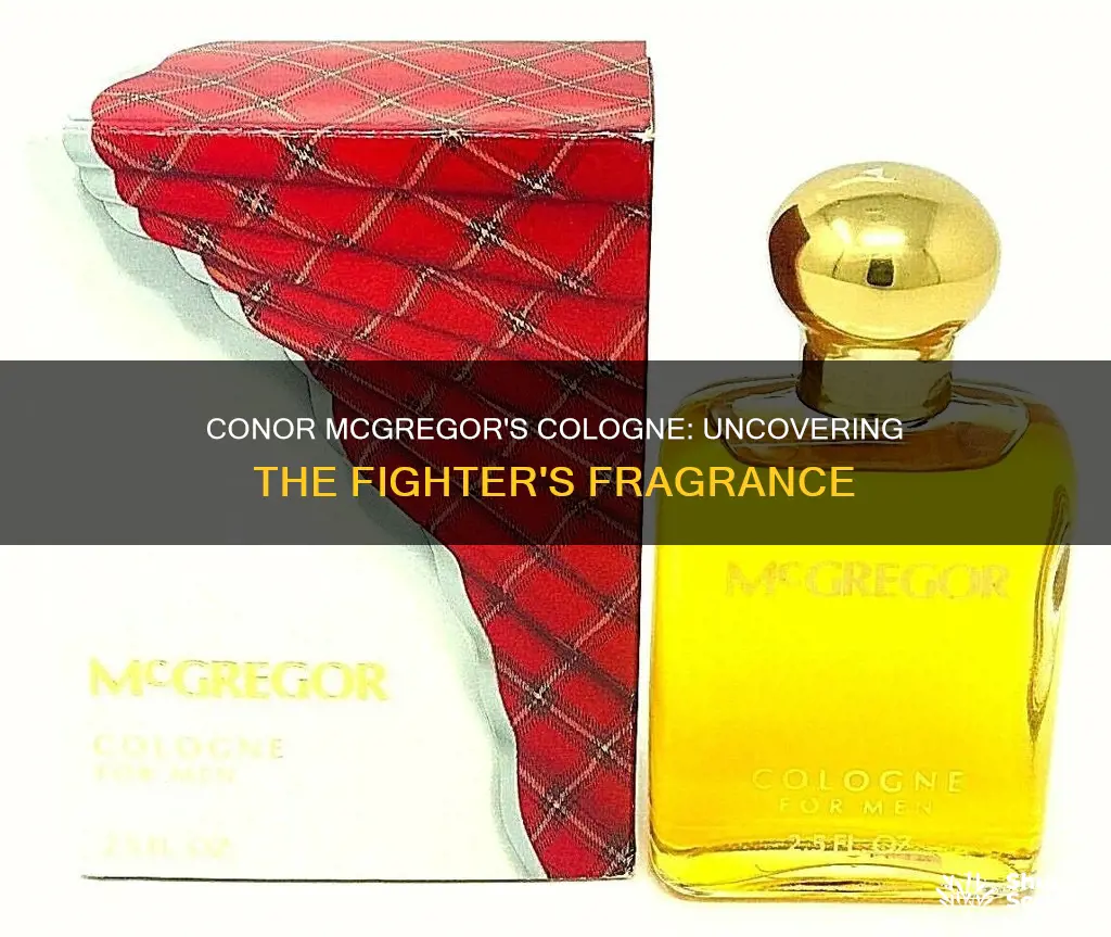 what cologne does conor mcgregor wear