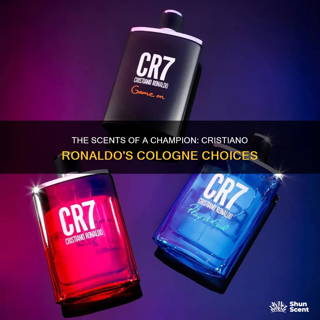 what cologne does cristiano ronaldo wear