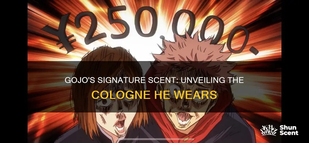 what cologne does gojo wear