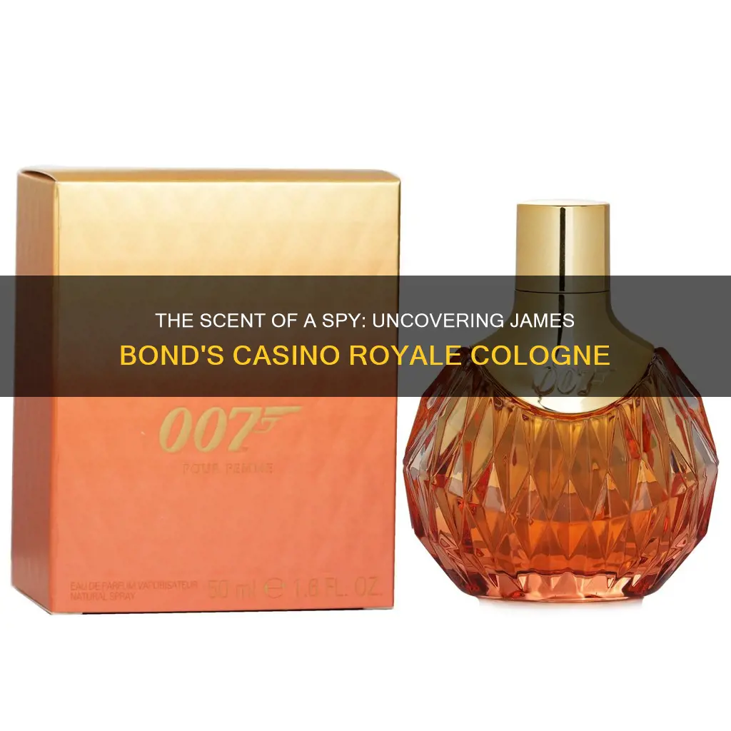 what cologne does james bond wear in casino royale