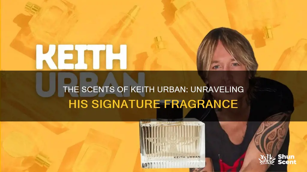 what cologne does keith urban use