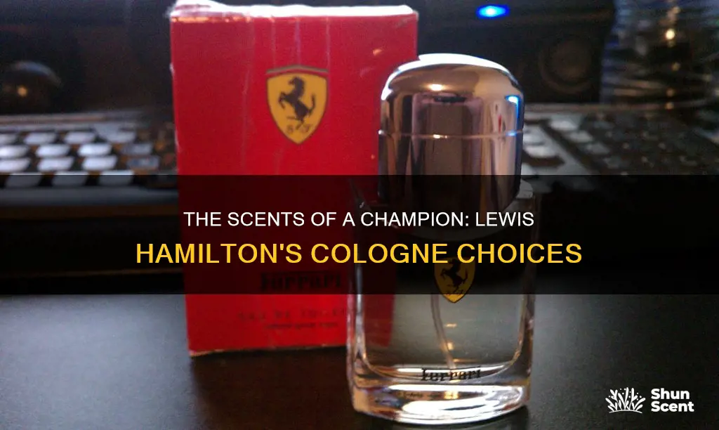 what cologne does lewis hamilton wear